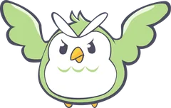 ホーたん：きりっ