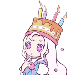 メレン：きょとん